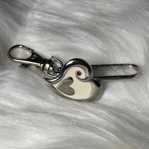 Alex Inc. Silver Heart Key Finder Key Chain